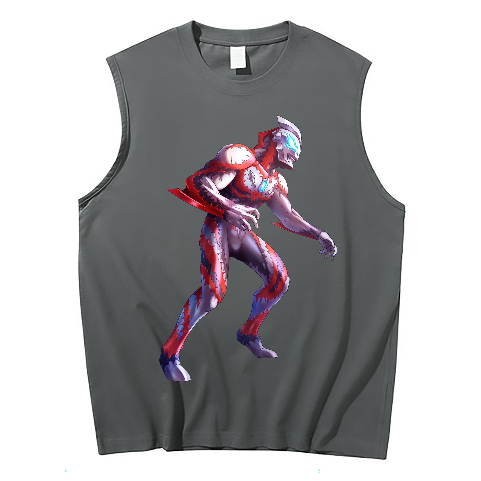 （画像用） ウルトラマン Ultraman コットン100％タンクトップ（フロントプリント）